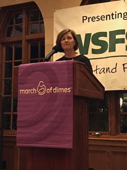 Karen Flynn receives the March of Dimes’ Ellen Ann Roberts Business Award Business Award 