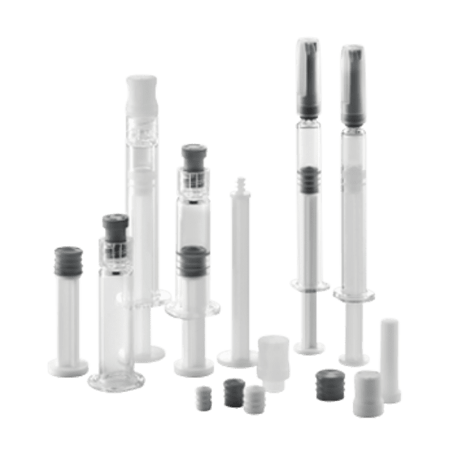 Prefillable Syringe Components